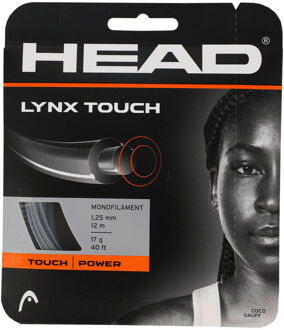 Head Lynx Touch Set Snaren 12m antraciet - 1.30