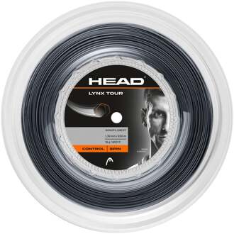 Head Lynx Tour Reel Rol Snaren 200m-Zwart - 1.30