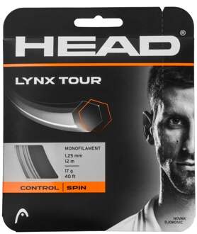 Head Lynx Tour Set Snaren 12m grijs - 1.25