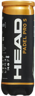 Head Padel Pro S padelballen - Officiële World Padel Tour padel ballen - 1 Blik met 3 padel ballen