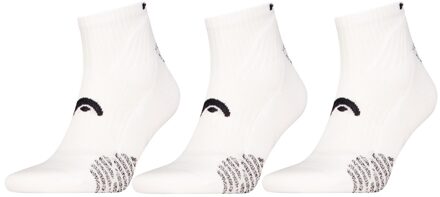 Head Padel Sokken Quarter 3-pack Wit-39/42 - 39/42