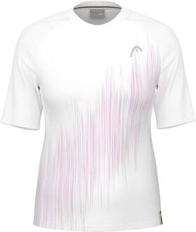 Head Performance T-shirt Dames-Wit,Berry - XS,S,M,L,XL,XXL