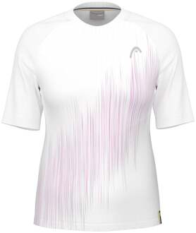 Head Performance T-shirt Dames-Wit,Berry - XS,S,M,L