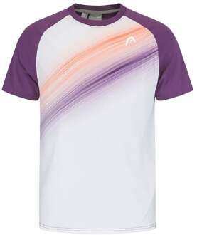 Head Performance T-shirt Heren wit - 3XL