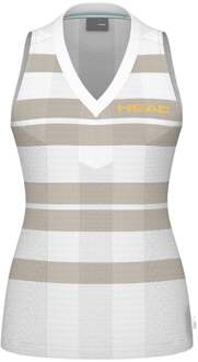 Head Performance Tanktop Dames-Wit,Beige - XL