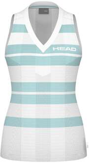 Head Performance Tanktop Dames-Wit,Mint - S