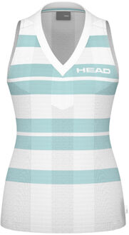 Head Performance Tanktop Dames-Wit,Mint - XL