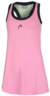 Head Play Tech Jurk Dames-Roze,Donkerblauw - L