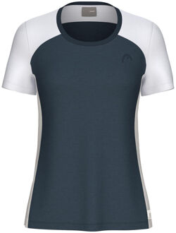 Head Play Tech T-shirt Dames-donkerblauw - L