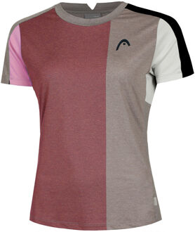Head Play Tech T-Shirt T-shirt Dames roze - L