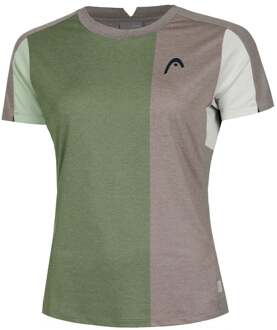 Head Play Tech T-Shirt T-shirt Dames-Salie,Grijs - S