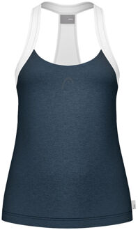 Head Play Tech Tanktop Dames-Donkerblauw - L