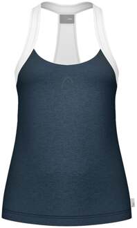 Head Play Tech Tanktop Dames-Donkerblauw - S