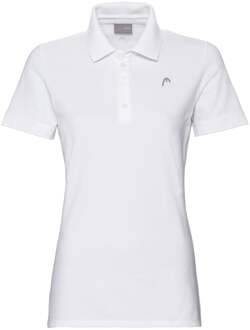 Head Polo Dames-wit - L