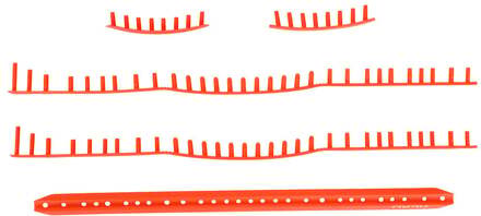 Head Prestige Radical PRO 18/20 2023 Set Snaarbeschermers-Oranje - nosize