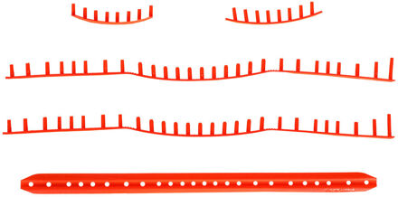 Head Prestige Radical Team 2023 Set Snaarbeschermers-Oranje - nosize