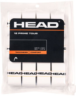 Head Prime Tour Verpakking 12 stuks wit - nosize