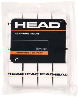 Head Prime Tour Verpakking 12 stuks wit - nosize