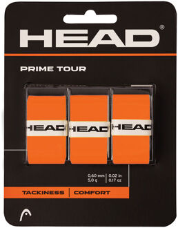 Head Prime Tour Verpakking 3 stuks oranje - nosize