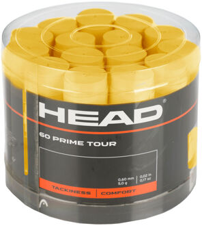 Head Prime Tour Verpakking 60 Stuks geel - one size