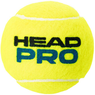 Head Pro tennisballen (verpakking van 3) Geel - One size