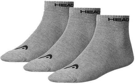 Head Quarter Sock Grey 3-pack-35-38 Grijs - 35/38