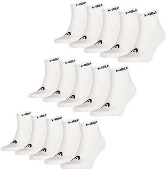 Head Quarter sokken 15-pack Wit-35/38