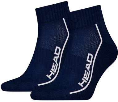 Head Quartersokken Performance 2-pack Navy-35/38 - 35/38