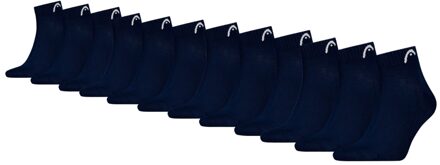 Head Quartersokken Training 12-pack Navy-43/46 Blauw - 43/46