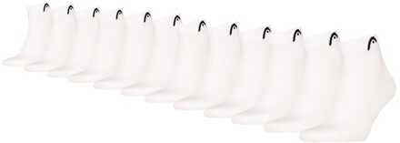 Head Quartersokken Training 12-pack Wit-39/42 - 39/42