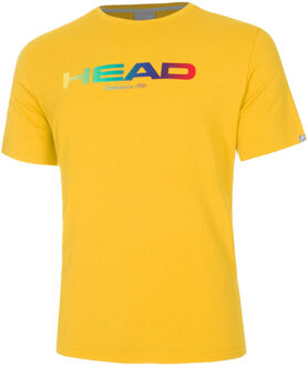 Head Rainbow T-shirt Heren oranje - M