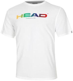 Head Rainbow T-shirt Heren wit - S