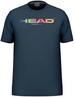 Head Rainbow T-shirt Kinderen donkerblauw - 176