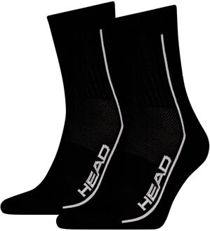 Head Short Crew Performance 2-pack Zwart-39/42 - 39/42