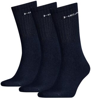 Head Short Crew Sock 3-pack Navy-39-42 - 39/42
