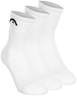 Head Short Crew Tennissokken Verpakking 3 stuks Unisex wit - 35-38