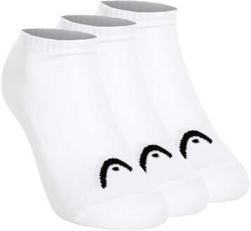 Head Sneaker Tennissokken Verpakking 3 stuks Unisex wit - 35-38,39-42,43-46