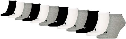 Head Sneakersokken Training 12-pack Grijs / Wit / Zwart-35/38 Grijs/Wit/Zwart - 35/38