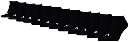 Head Sneakersokken Training 12-pack Zwart-35/38 - 35/38