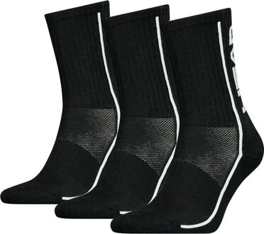 Head Sokken Performance Crew 3-pack Zwart-35/38 - 35/38