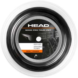 Head Sonic Pro Touch Rol Snaren 200m antraciet - 1.25,1.30