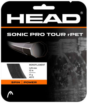 Head Sonic Pro Touch Set Snaren 12m antraciet - 1.25