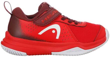 Head Sprint Velcro 4.0 Allcourt schoen Kinderen-rood, donkerrood - 31.5