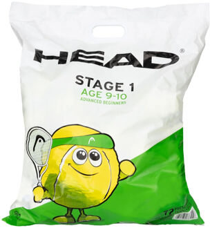 Head Stage 1 Green Zak 72 stuks geel - nosize