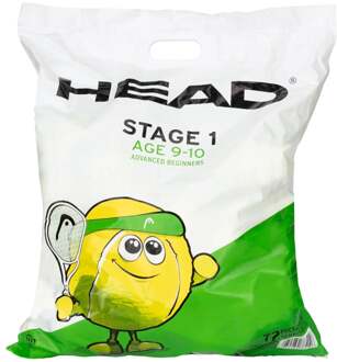 Head Stage 1 Green Zak 72 stuks geel - nosize