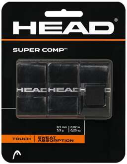 Head Super Comp Verpakking 3 Stuks-Zwart - nosize