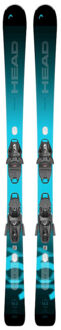 Head super joy + joy 11 gw slr brake 78 [h] ski dames - Zwart - 143