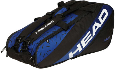 Head Team Racquet Bag L Tennistas-Zwart,Blauw - nosize