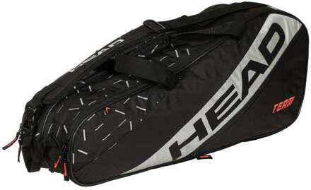 Head Team Racquet Bag M Tennistas 6 Stuks groen - one size