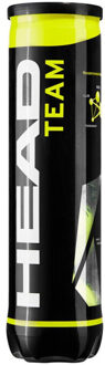 Head Team tennisballen (pak van 4) Geel - One size